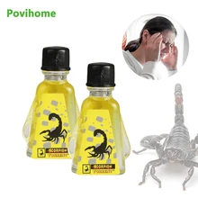 

3ml Scorpion Venom Extract Refreshing Oil Dizzy Headache Mosquito Bites Treatment Relieving Arthritis Joint Pain Relief Plaster