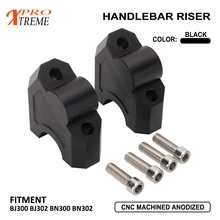 Мотоцикл алюминиевый руль ручка бар стояк Крепление зажим для Бенелли BJ300 BJ302 BN300 BN302