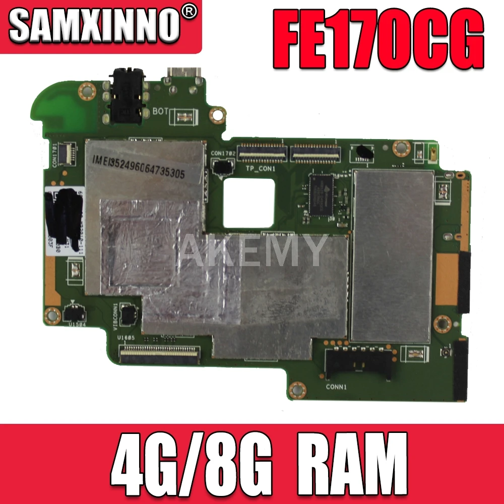 100 テスト作業fe170c Me70c Asusのfonepad 7 Fe170cg 8ギガバイト4ギガバイト版マザーボードロジックボード Motherboard Motherboard Motherboard For Asusasus Motherboard Aliexpress
