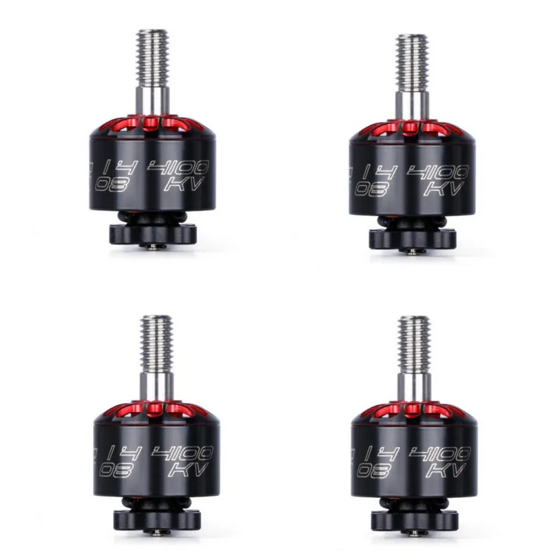 4 шт. iFlight XING 1408 3600KV 4100KV 2-4S бесщеточный двигатель с вращением по часовой стрелке