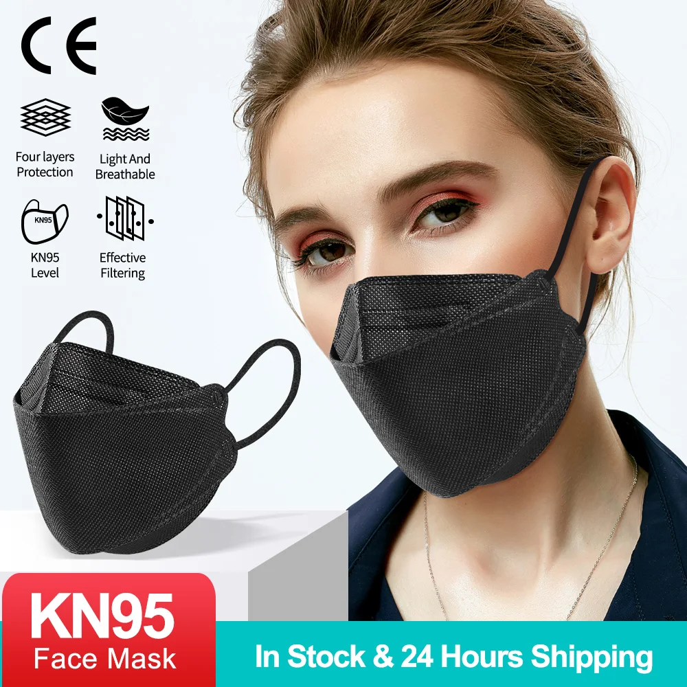 KN95 pescado máscara FFP2 máscara Mascarillas ffp2reutilizable adulto Mascarilla fpp2 Homologada respirador máscaras de protección fpp2 aprobado