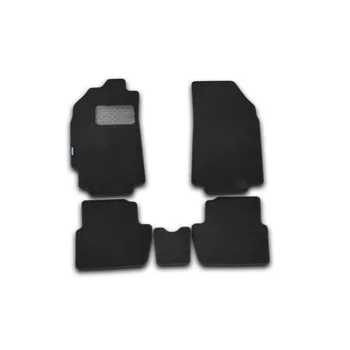 

Floor mats Chevrolet Spark 2010, HB. 5 PCs (textiles) Chevrolet Spark)