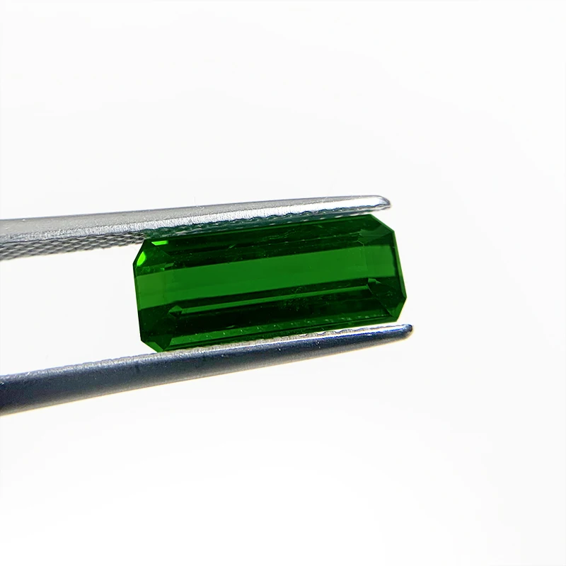 Природный зеленый турмалин голый камень электро-оптический зеленый стекловидный незамкнутый тест поддержки может помочь сделать Кольцо Кулон