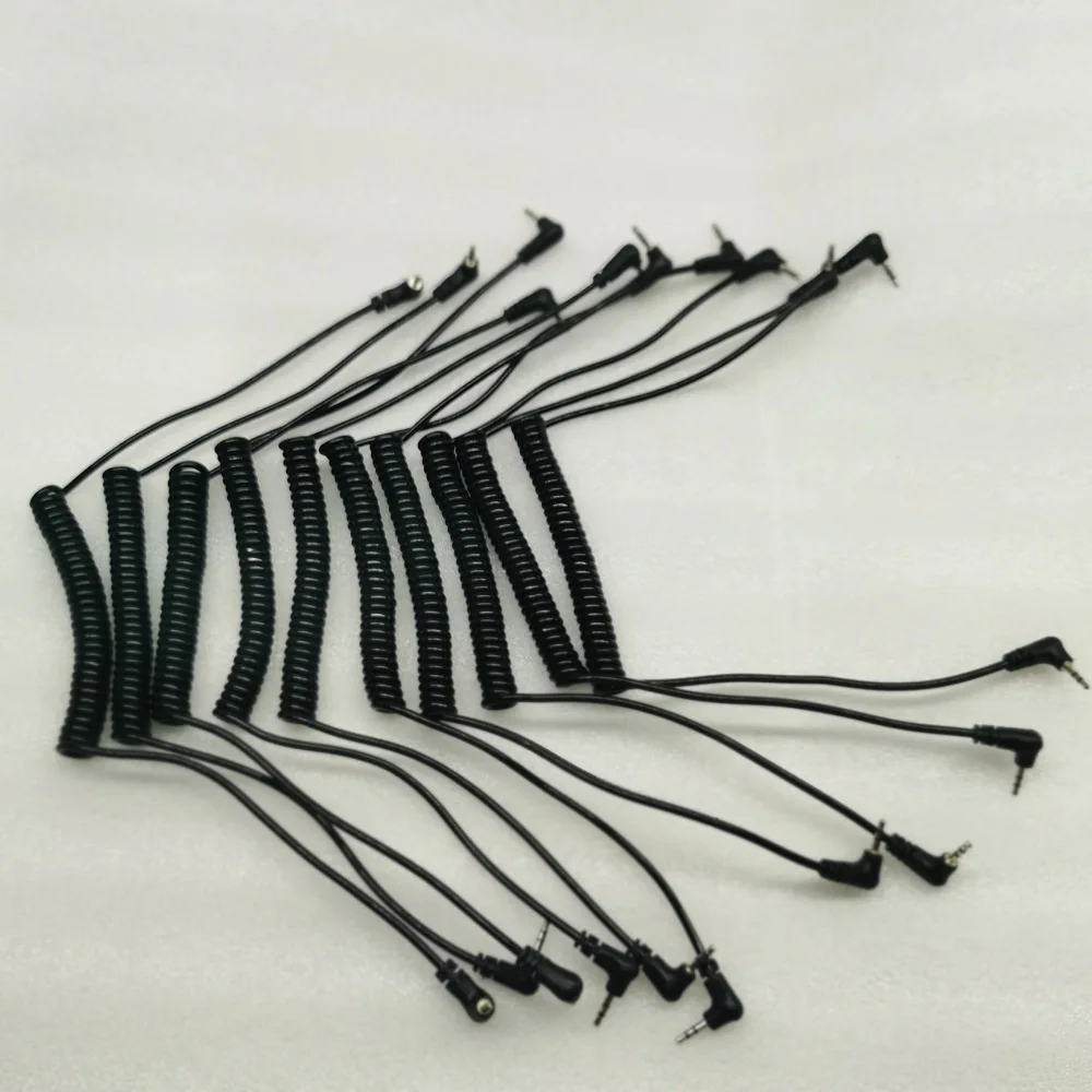 Camera remote shutter button camera remote shutter release Tripod Remote Controller Wire Lanc Spring Cable 2.5mm Headphone Plug Connection Accessories Brand Ten Pieces