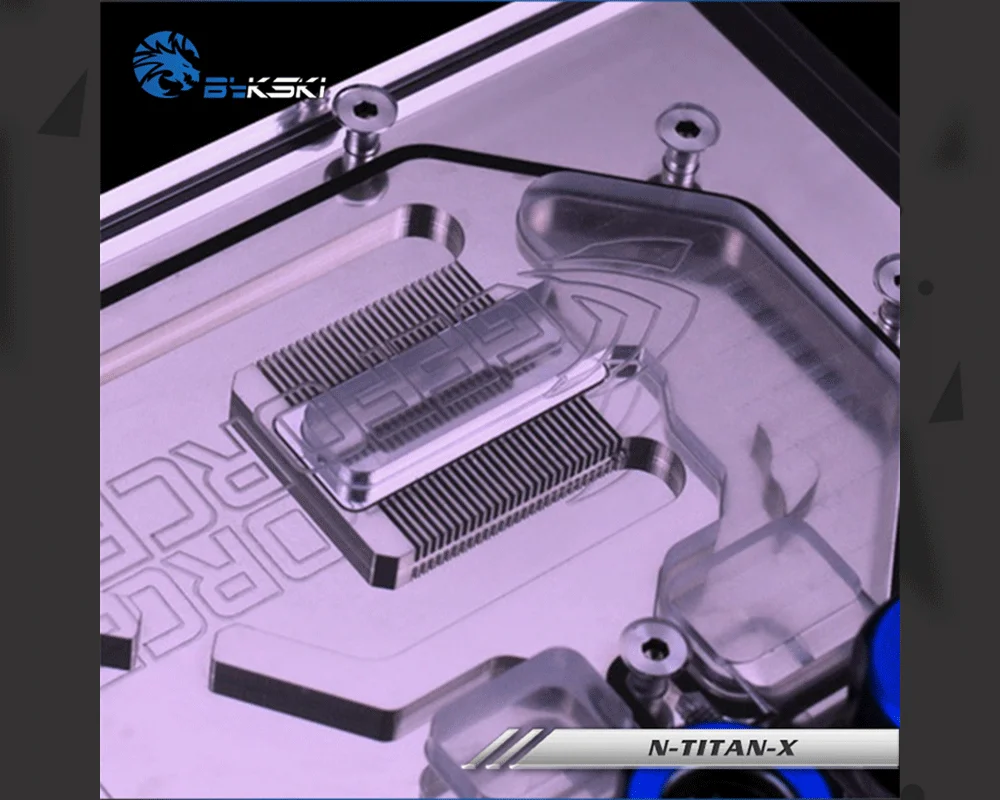 Bykski N-TITAN-X, полное покрытие видеокарты блок водяного охлаждения RGB/RBW для основателя издание все серии GTXTitan X/GTX980Ti X