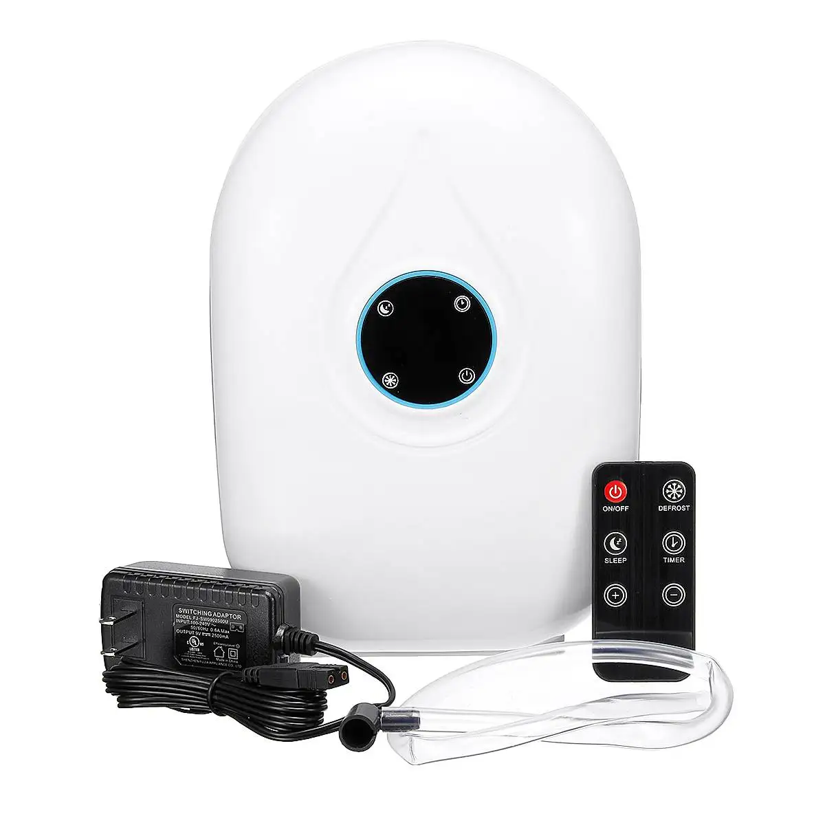 

Electric Dehumidifier Mini Air Dehumidifier Air Moisture LED Display for Home Office Basement Damp Garage With Remote Control