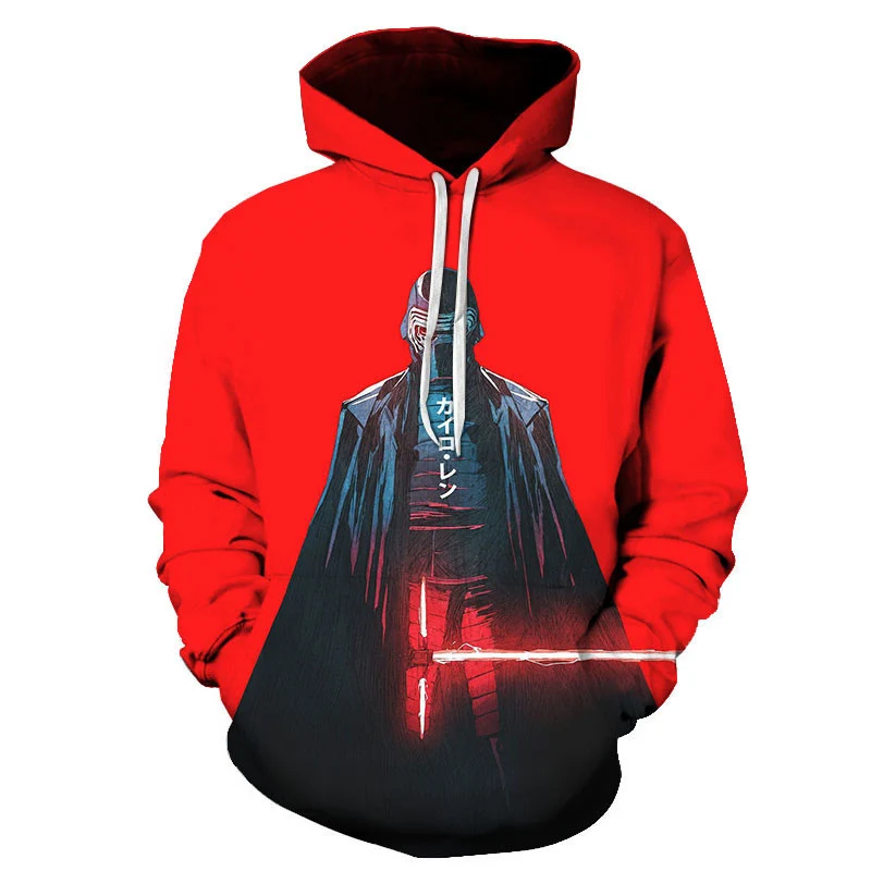 Футболка с принтом серии Star Wars футболка короткими рукавами рисунком джедая воина