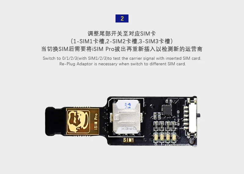 Mechanic универсальный тест sim-карты для мобильного телефона Apple многофункциональный инструмент тест сигнала обнаружения сети Isim Pro