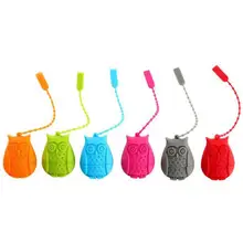 Силиконовый Фильтр для чая в форме милой мультяшной Совы IdealHouse