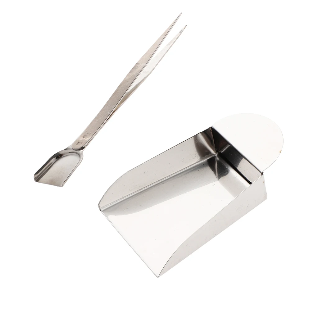 2 Pieces Mini Bead Scoop Shovel Professional Diamond Tweezers With Scoops Shovels For Gem Beads Jewelry Tool