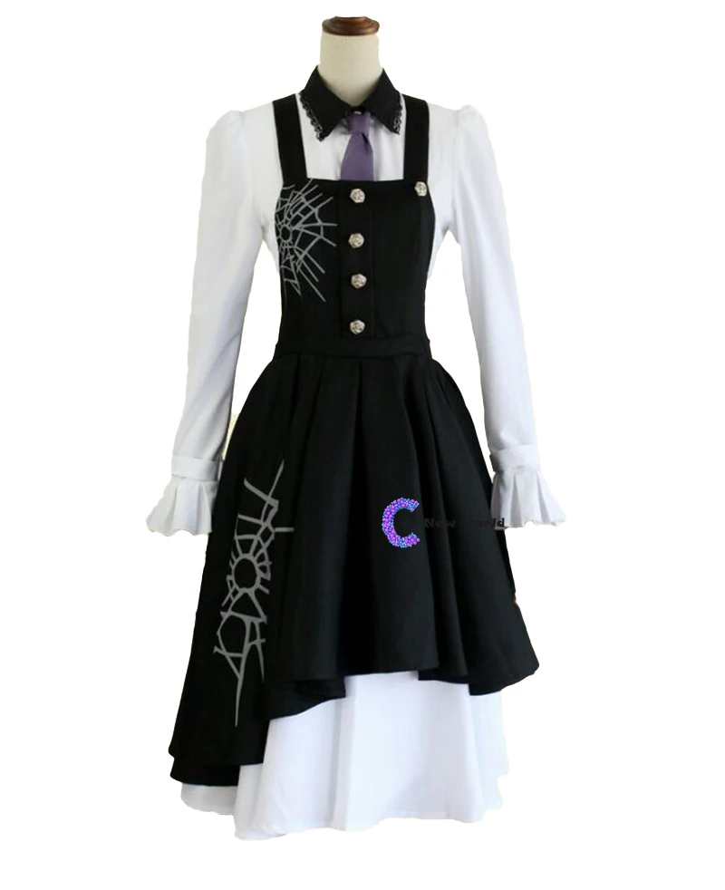 7 шт. Новый Косплей Костюм Danganronpa V3 Tojo Kirumi японская игра аниме Униформа костюм