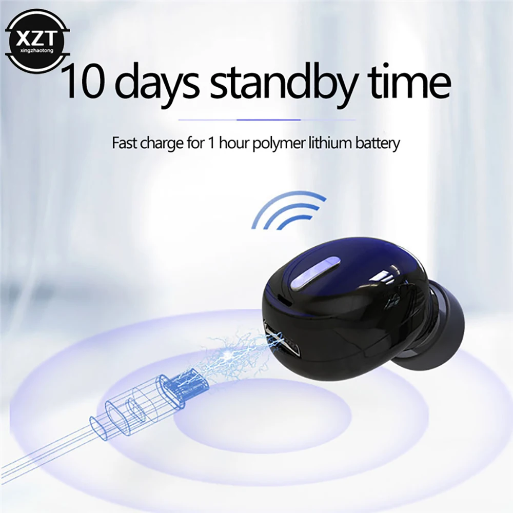 Фото Мини-наушники X9 с поддержкой Bluetooth 5,0 и микрофоном №2