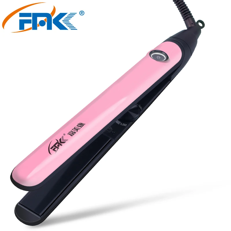 

FMK Professional Hair Straightener Ceramic Hair Flat Iron Nano Titanium Fast Warm-up Hair Iron Straightener Hair Tools