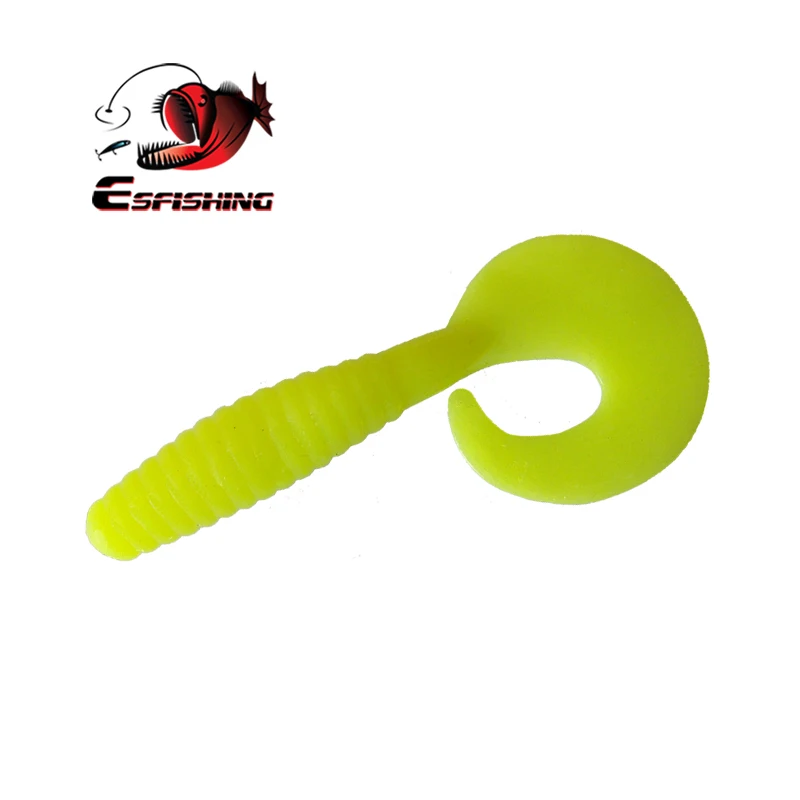 ESFishing Шад приманка для рыбалки JKCT80 80 мм 5g 6 шт. Rubbler для рыбалки, дергающаяся приманка "Щука" форель морская
