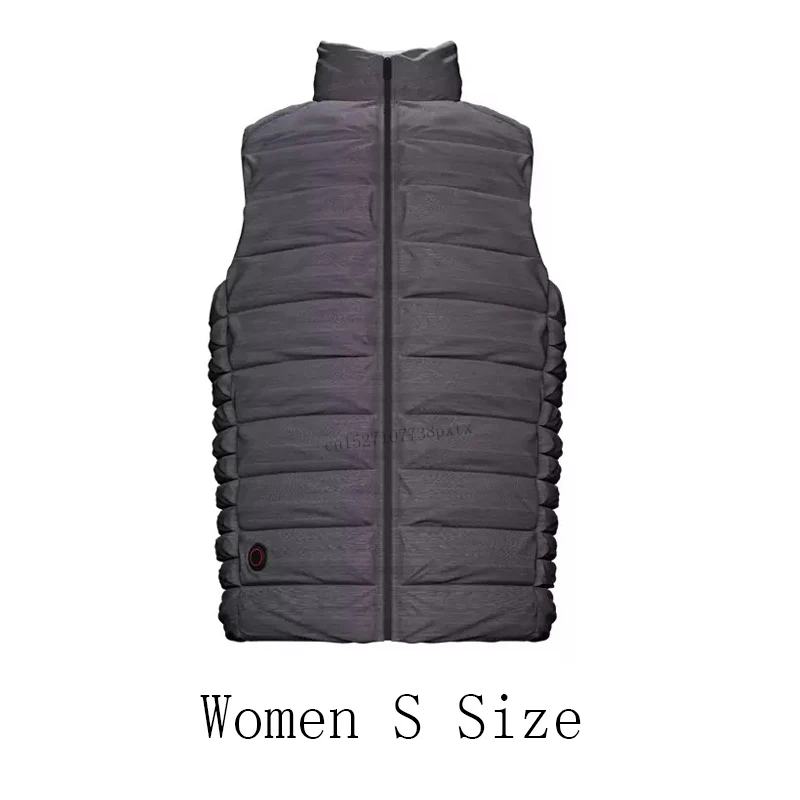 Gray Women S Xiaomi Mijia Графеновый умный температурный контроль жар гусиный пух жилет Пара моделей 4 файла контроль температуры плагин - Цвет: Gray Women S