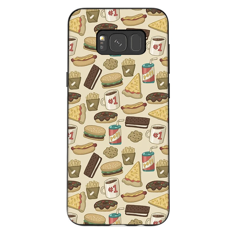 Чехол для samsung Galaxy A10 A10S A20 A20S A20E A30 A30S A40 A40S A50 A50S A60 A70 A70S пицца Французский картофель