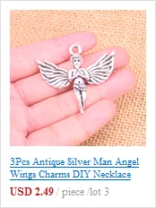 Горячая Распродажа брелок для ключей посеребренный Ангел брелок в виде крыла для автомобиля металлический кулон Шарм брелок на сумку