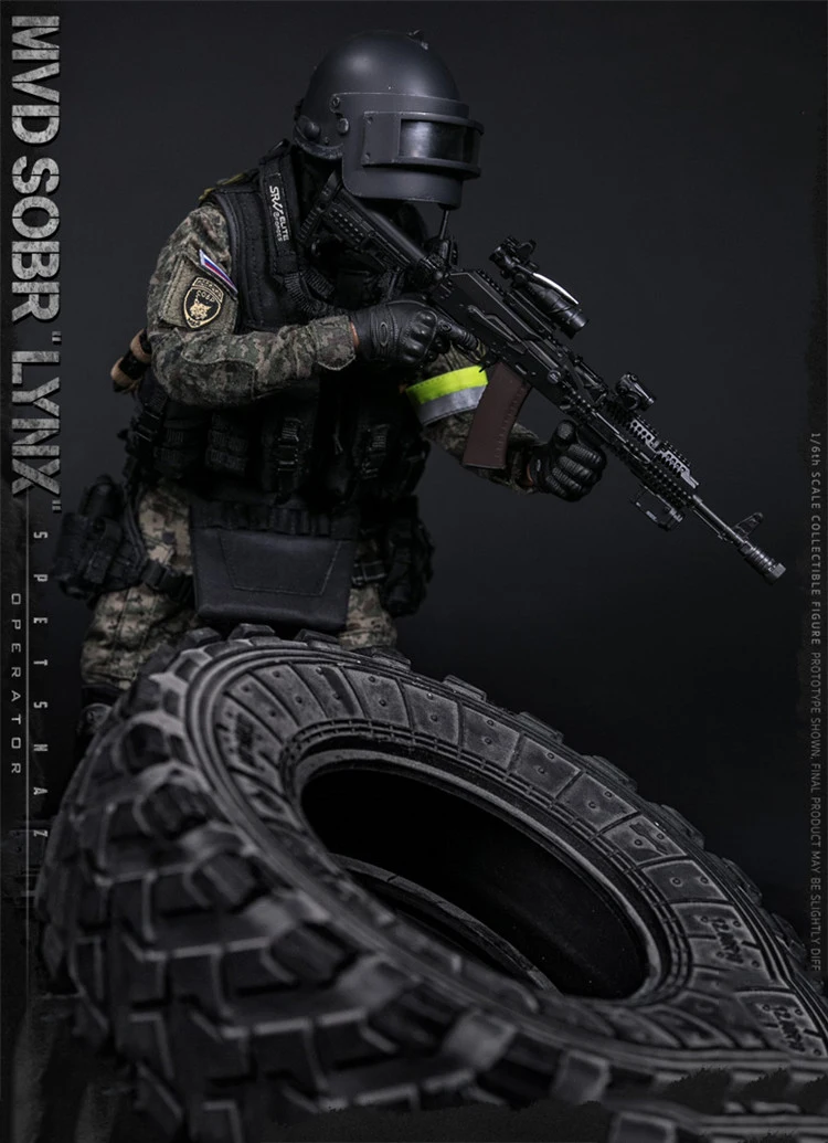 Коллекционная 1/6 шкала полный набор Мужская игровая фигурка военного 78058 русский спецназ MVD SOBR LYNX для фанатов коллекция подарки