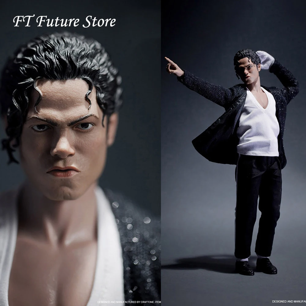 

Collectible In Stock 1/6 Superstar Figure Paradise Dancer Michael Jackson Billie Jean Full Set Action Model for Fans Gifts
