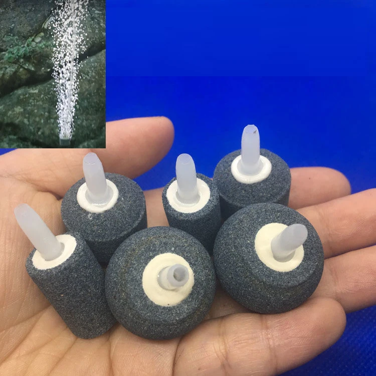 1.5cm/2cm/3cm/4cm/6cm/8cm Aquarium Bubbles Air Stone Oxygen Aerator Increasing Pump Hydroponic Oxygen Plate Air Pump Accessories aquarium accessories