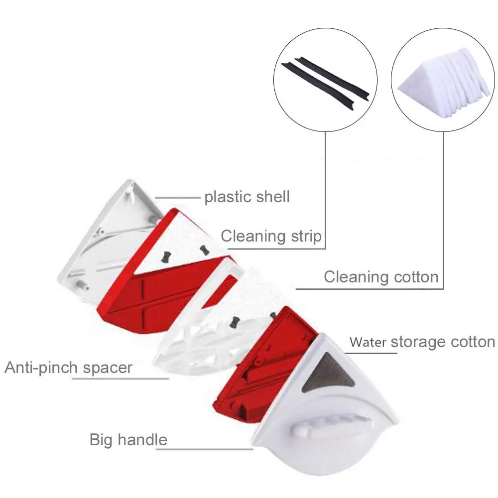 Magnetic Glass Brush For Window Cleaning