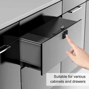 

Drawer Intelligent Electronic Lock File Cabinet Lock USB Theft Prevention Automatic Security Storage Furniture Fingerprint Lock