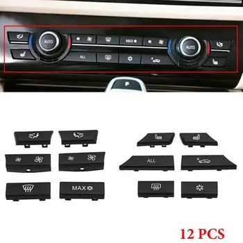 

12 Button Key Caps Ac Heater Switch Replacement Repair Fit For 5 6 7 F10 F01 F12 Auto Car Accessories