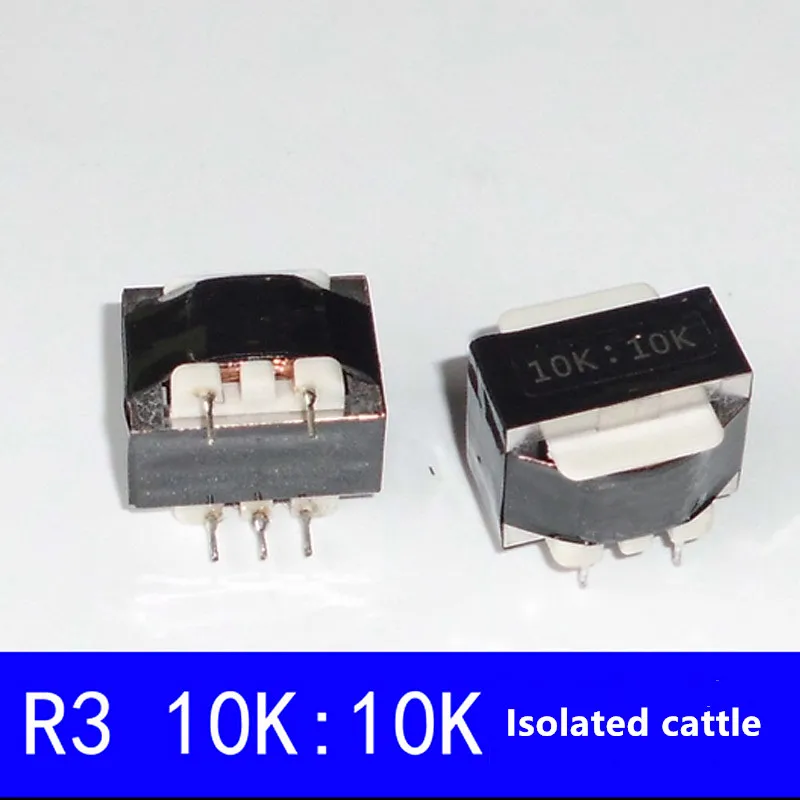 R3 10 K: 10K 20Hz~ 80KHz 15mA пермаллой аудио трансформатор, предступенчатый вход крупного рогатого скота односторонний изолятор передачи сигнала, J19312