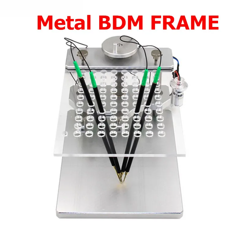 BDM FRAME Светодиодный BDM Рамка с 4 ручками зонда полный набор 22 шт. BDM Адаптеры подходят для KTAG/KESS/Fgtech/BDM100 ECU чип тюнинг инструмент - Цвет: BDM FRAME