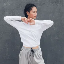 Новинка, стильная осенняя и зимняя одежда для йоги, спортивная одежда для фитнеса и бега, Женская толстовка с капюшоном на молнии с полудлинным рукавом