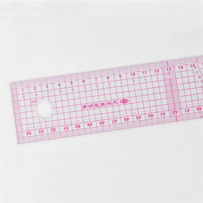 Multi Function Looen Curve Ruler Drawing Line Straight Sewing Clothing Rulers Sleeve Arm Curve Cutting Ruler Button Comma Set