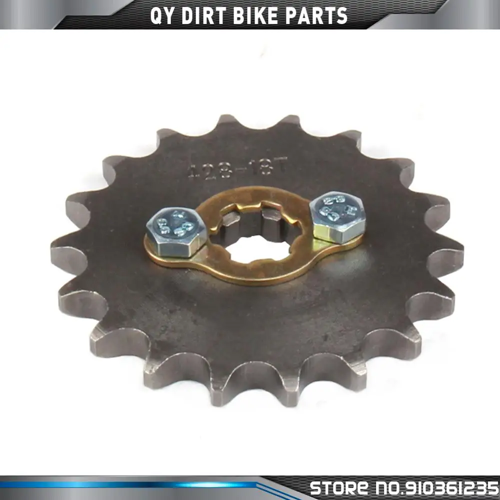 Front Engine Sprocket 428 17mm 10T-19T 12Tooth for Stomp Upower Dirt Pit Bike ATV Quad Go Kart Moped Buggy Scooter Motorcycle