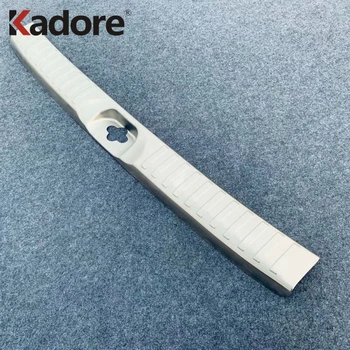 

For Mitsubishi Delica 2020 2021 Stainless Steel Inner Rear Bumper Pad Protector Trim Tail Trunk Scuff Plate Cover Car-Styling