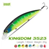 Royaume vairon leurre de pêche 130mm 20g flottant rotin longue coulée eau salée eau douce Jerkabit pour perche de mer carpe brochet ► Photo 1/6