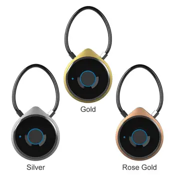 

S9 APP Remote Management Lockstitch Bluetooth Padlock Anti-Theft Fingerprint Password Unlock Door Safety Smart Padlock