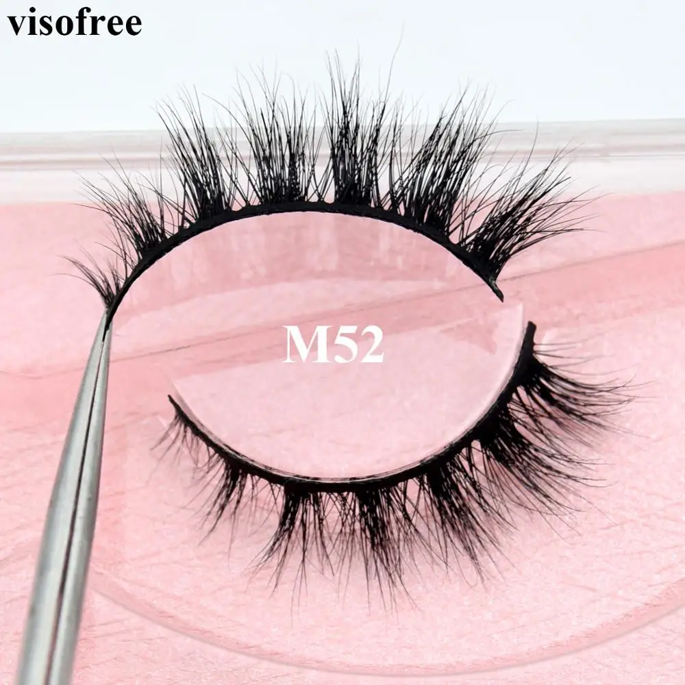 

Visofree eyelashes natural false eyelashes fake lashes long makeup 3d mink lashes eyelash extension mink eyelashes beauty M52