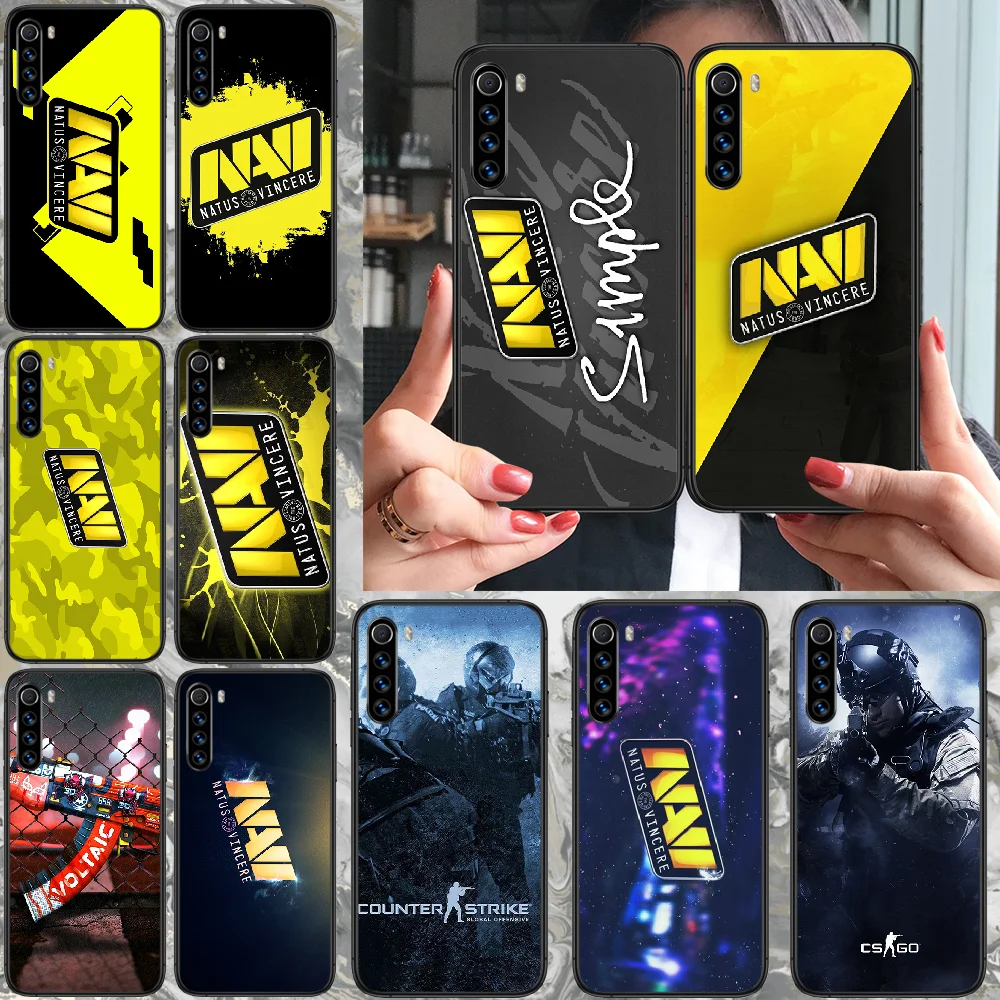 CS GO NAVI чехол для телефона с логотипом Xiaomi Redmi Note 4A 4X 5 6 6A 7 7A 8 8A 4 5A 8T Plus Pro черный
