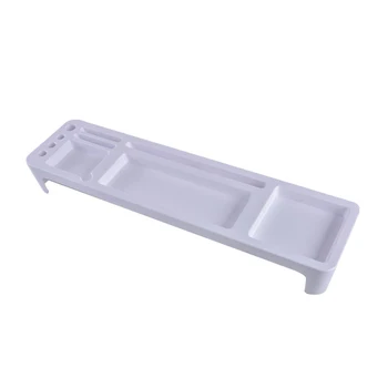 

Shelves Office Supplies Multifunctional Computer Keyboard Organizing Rack Partition Desktop Storage Rack Apricot 2020#