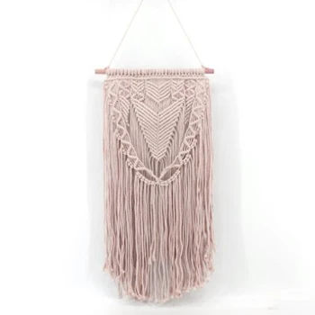 

1xMacrame Woven Wall Hanging Tapestry Handmade Chic Craft Art Home Decor
