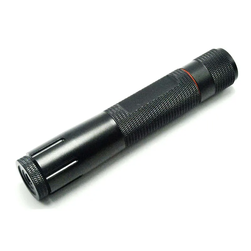 Водонепроницаемый Фокусируемый лазерный указатель светодиодный фонарик корпус/чехол для синего/Красного/ИК 5,6 мм диоды 18650 батареи