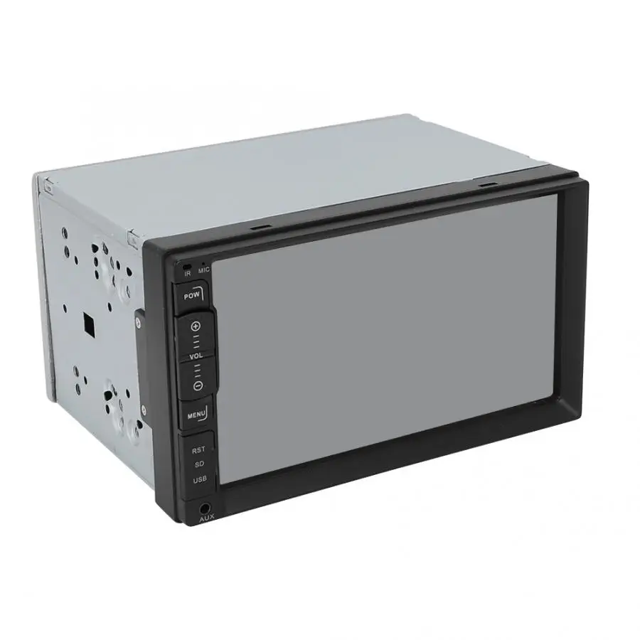 Автомобиль MP4 MP5 7 дюймов экран 2-Din высокой четкости Bluetooth FM радио аудио стерео Авто MP5 плеер oto aksesuar