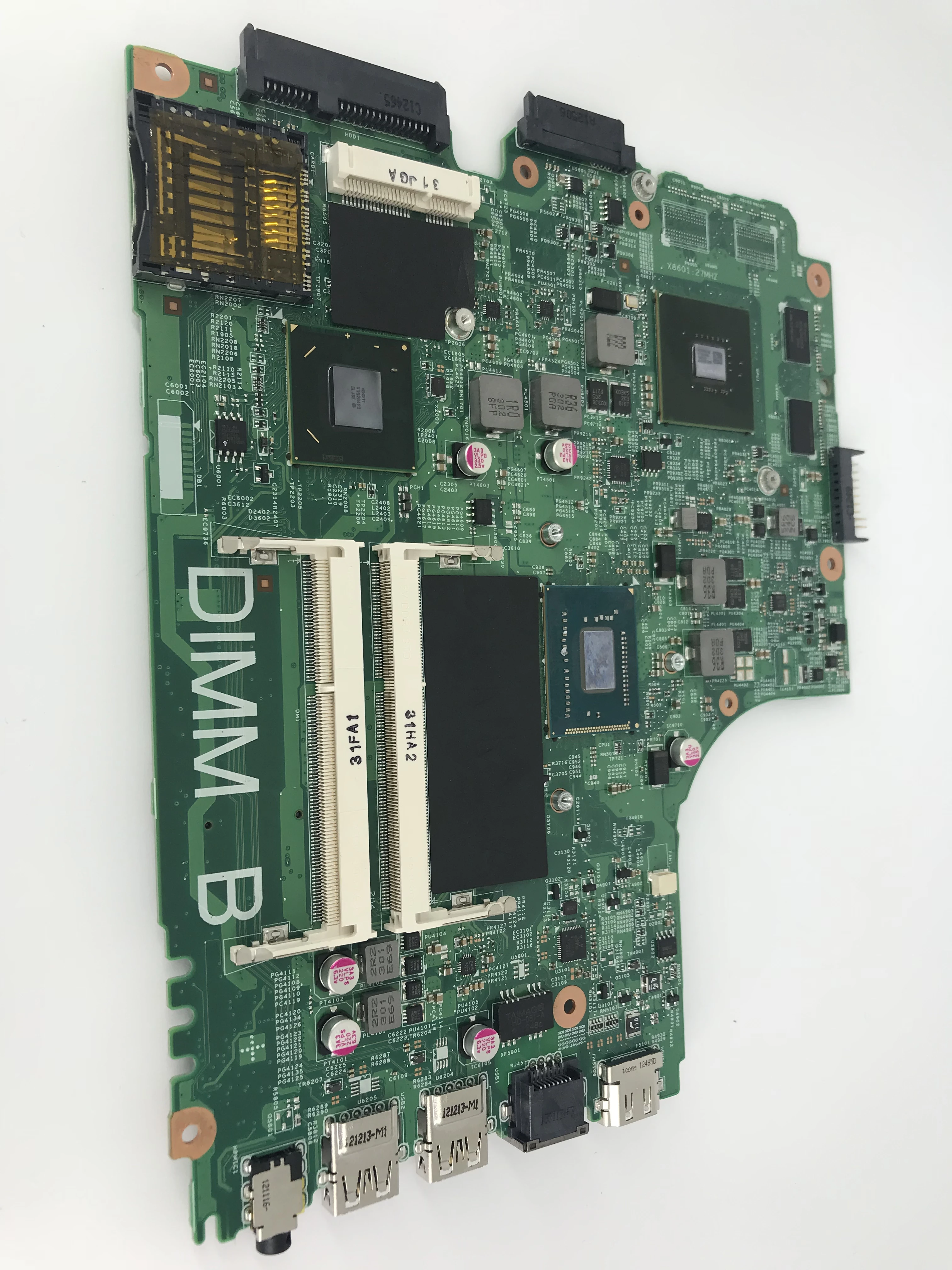 

FOR Dell Inspiron 3421 5421 Laptop Motherboard 04XFVJ 4XFVJ DDR3 PWB:5J8Y4 REV:A00 I7-3517U CPU 12204-1 Motherboard tested 100%