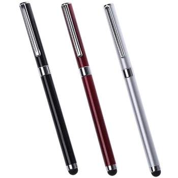 

Luxury Metal Ballpoint Pen Capacitive Stylus Gel Pen Office Supplies Ball Pen