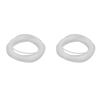 

2 Pcs Clear Transparent Heat Shrink Tube Sleeve, Car Wiring, Boat Electrics - Kays Diametar 5Mm 5M & Kays Diametar m 5M