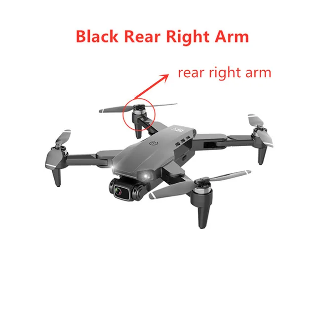 L900 PRO SE Drone Spare Part 7.4V 2200mAh Battery/Propeller/Arm For L900 Pro SE Accessories L900 PRO SE Avoidance Drone  Battery Rear Right Arm1