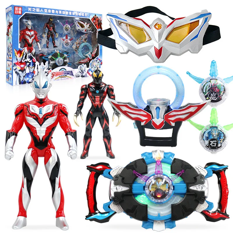 

Large Size Superman Shapeshifting Robot Sound And Light Mask Robot Ott Monster Toy Gift Set Model CHILDREN'S Toy