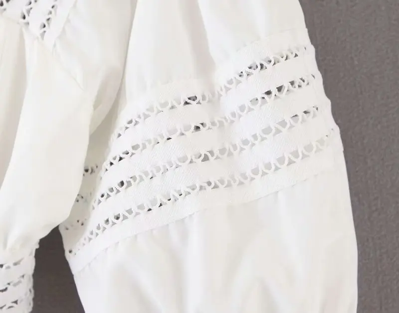 Bazaleas/винтажный Модный женский костюм в стиле ретро с рюшами, укороченный топ и юбка-миди в стиле Русалочки harajuku, повседневный белый комплект из двух предметов