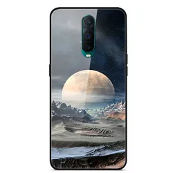 Premium Glass Hard Back Cover with Silicone Bumper - Enhanced Protective Phone Case for RX17 Pro (R17 Pro) (1)