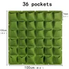 Green 36 pockets