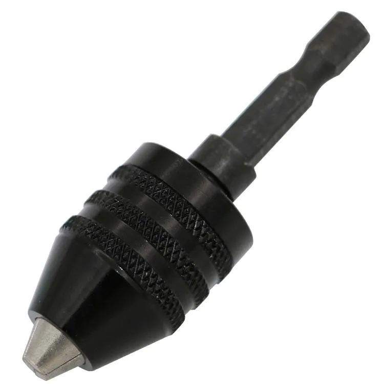 

Fast-Forward Chuck Electric Grinder Accessories Three-jaw Conversion Chuck 0.3-6.5 Size Hexagonal Shank Push-Back Chuck a Set